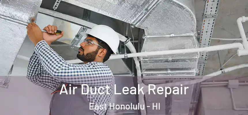 Air Duct Leak Repair East Honolulu - HI