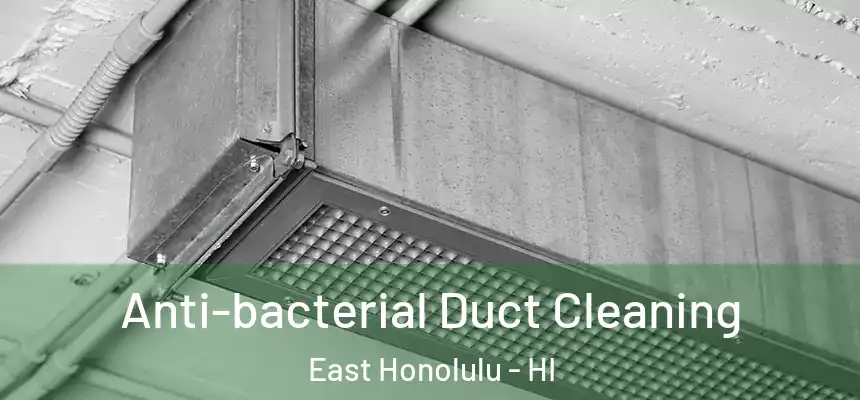  Anti-bacterial Duct Cleaning East Honolulu - HI